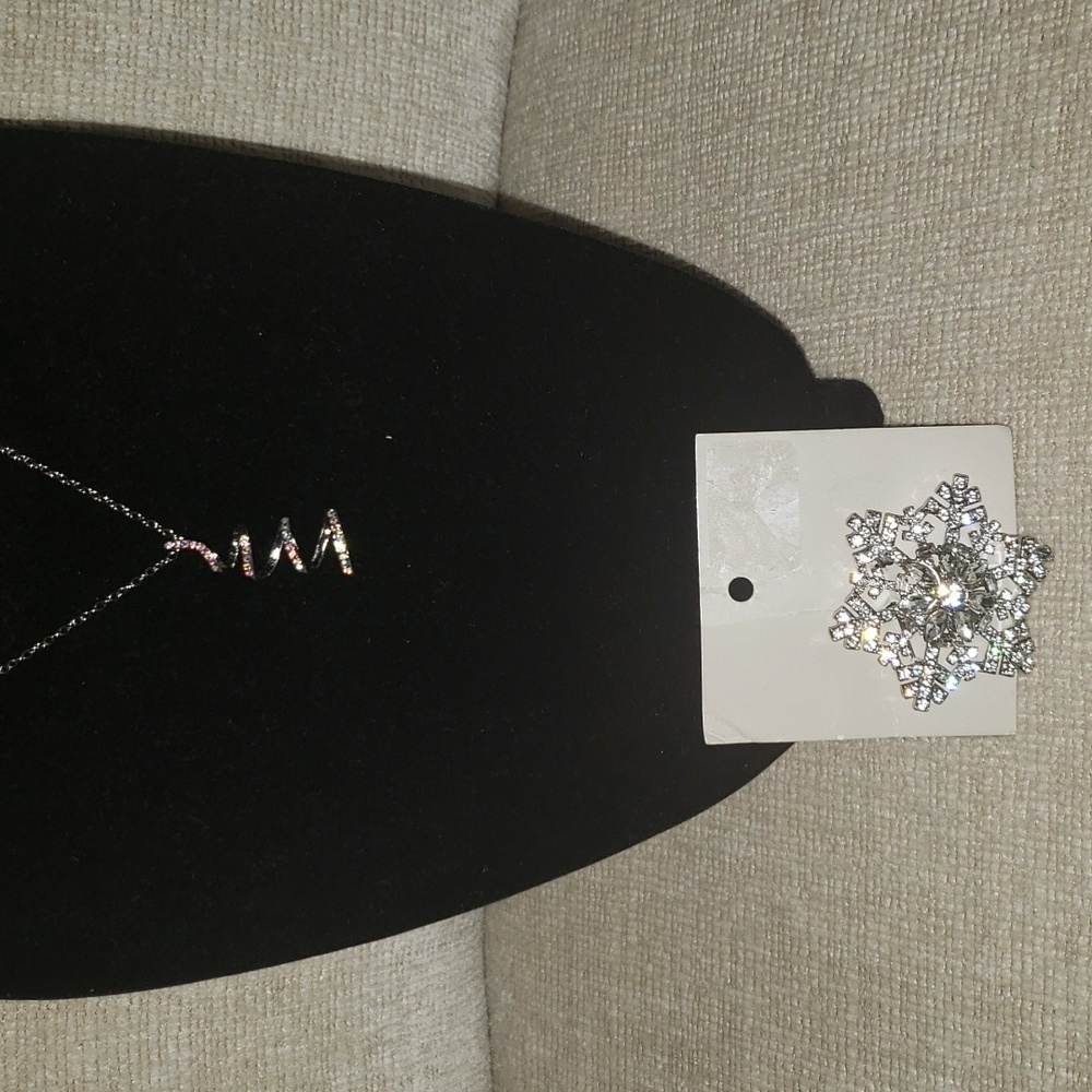 2 pc Necklace and Brooch